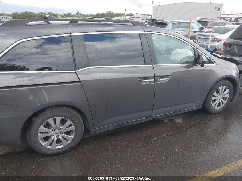 2016 HONDA ODYSSEY EX-L - 5FNRL5H64GB065983