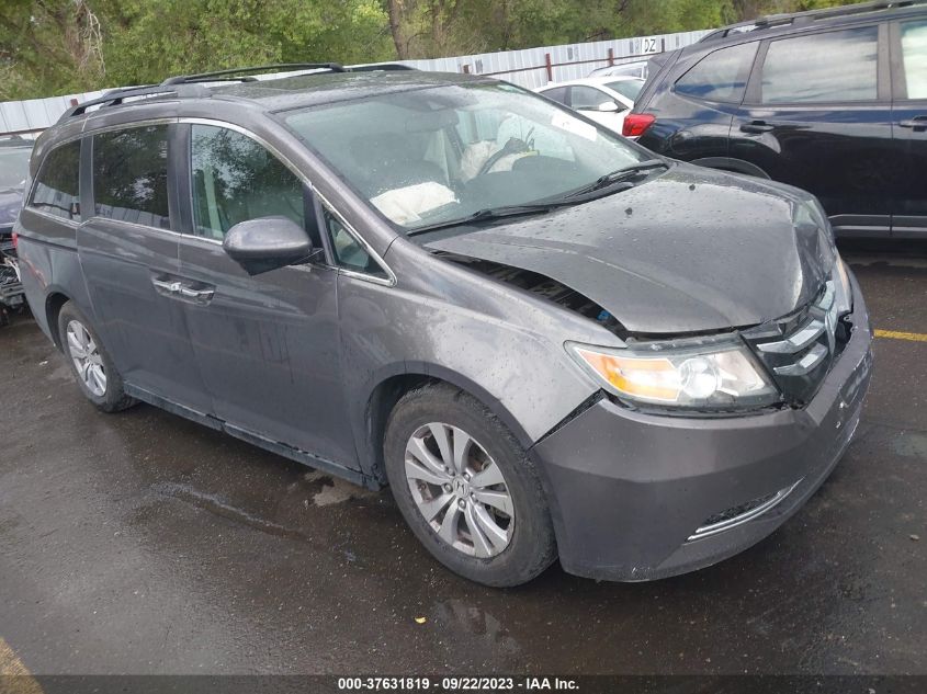 2016 HONDA ODYSSEY EX-L - 5FNRL5H64GB065983