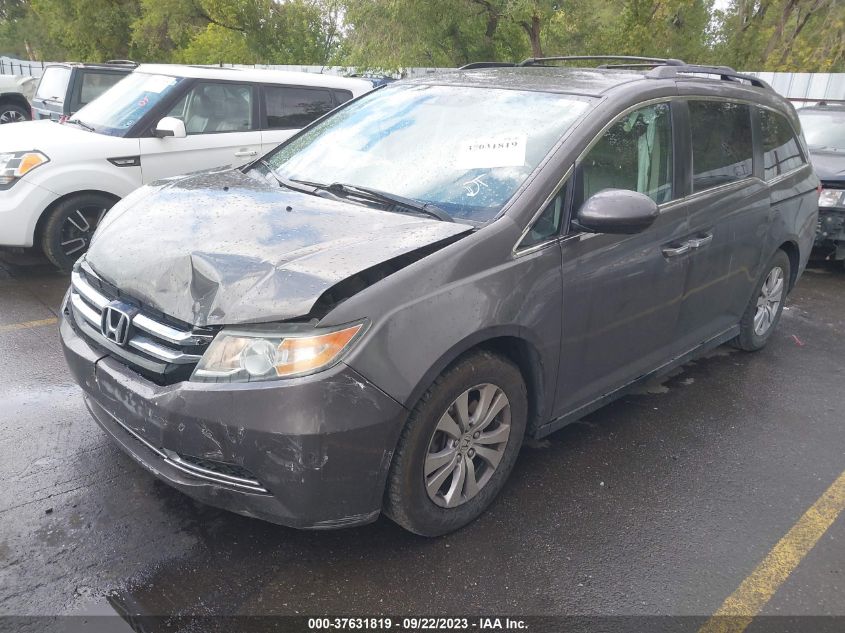2016 HONDA ODYSSEY EX-L - 5FNRL5H64GB065983
