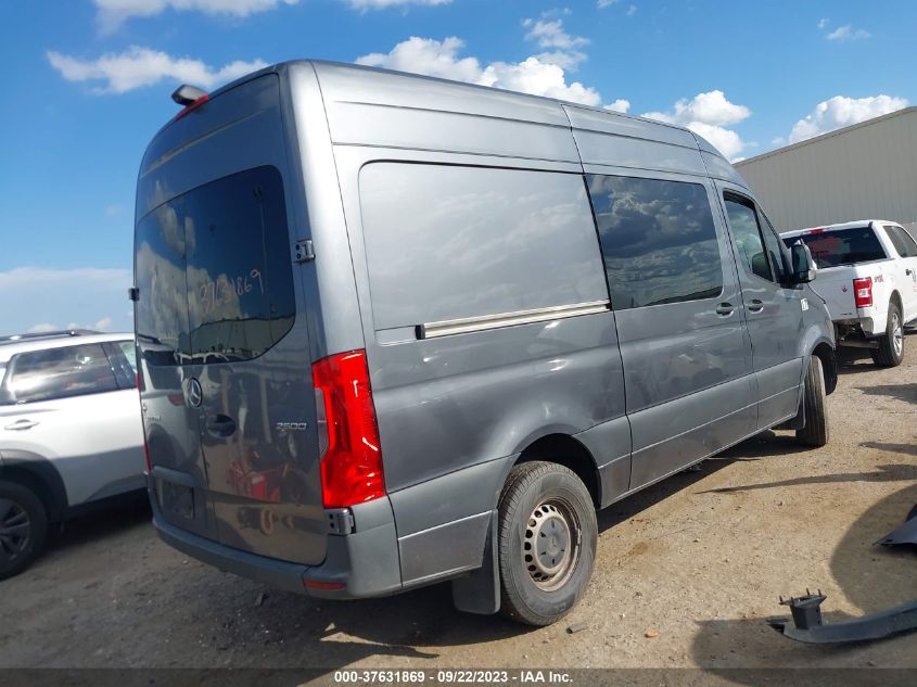 2021 MERCEDES-BENZ SPRINTER VAN W1W4DBHY2MT055067