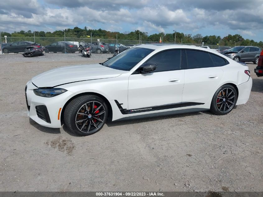 2023 BMW I4 M50 WBY33AW06PFP29112