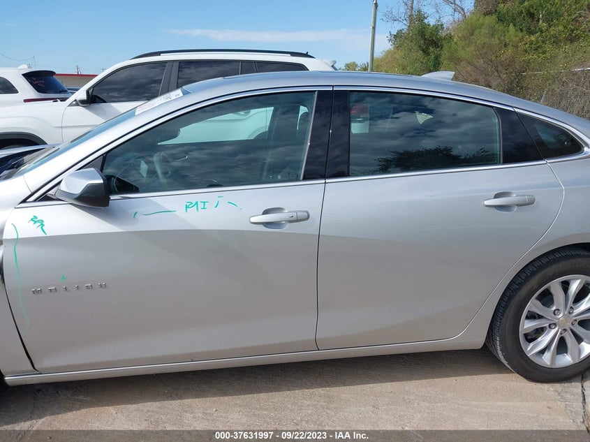 VIN 1G1ZD5ST7NF140768 2022 CHEVROLET MALIBU LT
