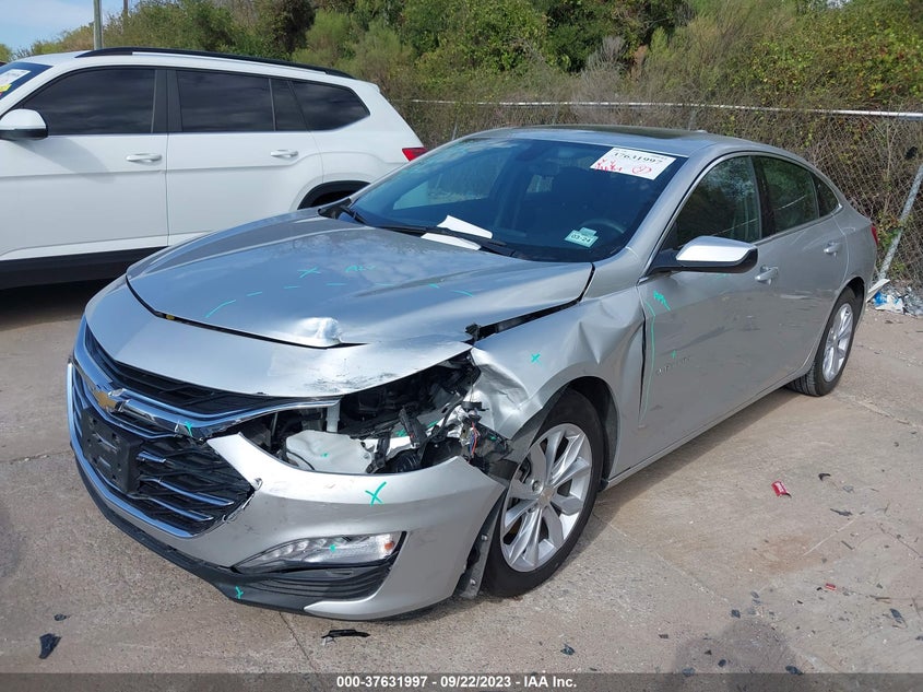VIN 1G1ZD5ST7NF140768 2022 CHEVROLET MALIBU LT