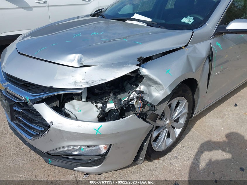 VIN 1G1ZD5ST7NF140768 2022 CHEVROLET MALIBU LT