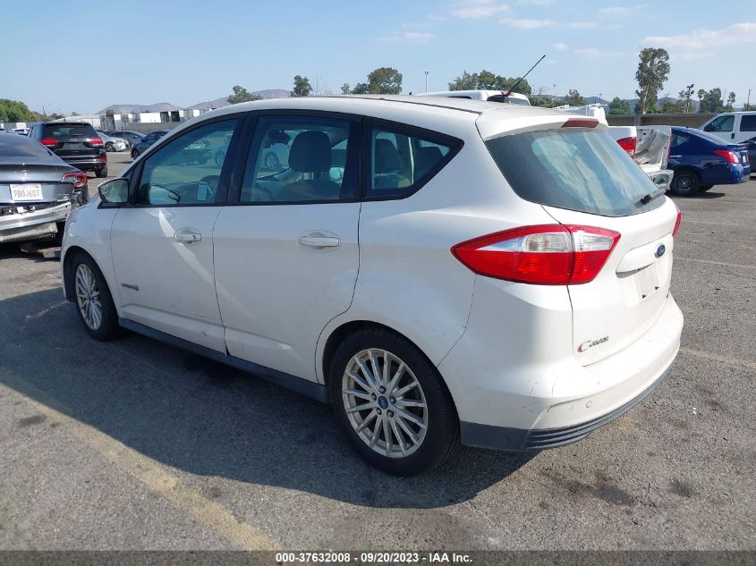 2013 FORD C-MAX HYBRID SE - 1FADP5AU8DL508318