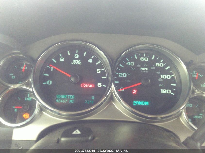 2013 CHEVROLET SILVERADO 1500 LT - 3GCPKSE72DG161431
