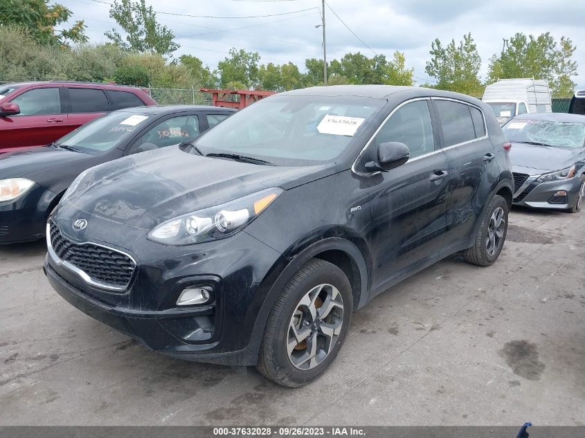 VIN KNDPMCACXN7965797 2022 KIA SPORTAGE LX