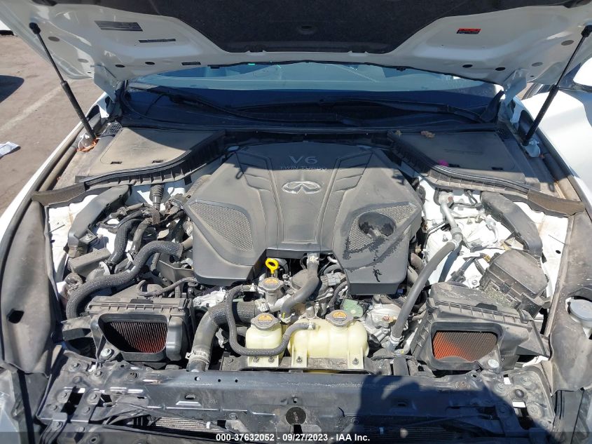 2021 INFINITI Q50 3.0L V6 FI DOHC 24V (VIN: JN1EV7CR3MM752934