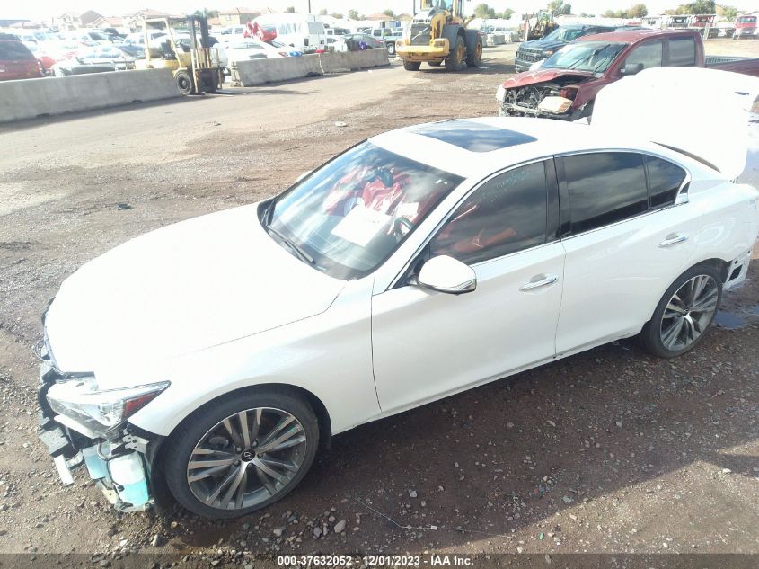 2021 INFINITI Q50 3.0L V6 FI DOHC 24V (VIN: JN1EV7CR3MM752934