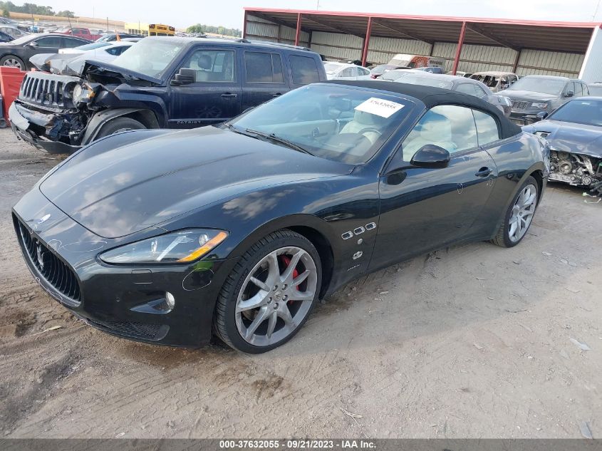 2014 MASERATI GRANTURISMO CONVERTIBLE ZAM45MMA1E0077010