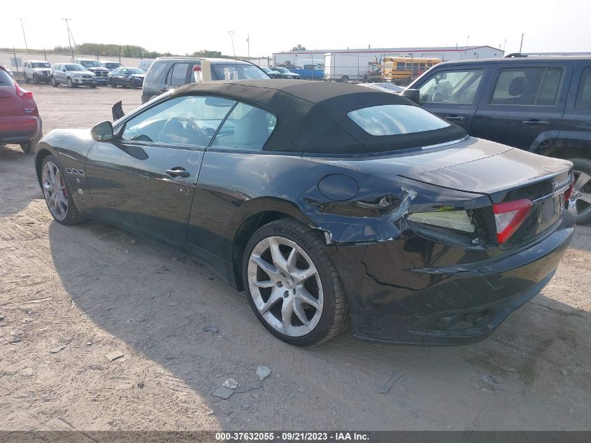 2014 MASERATI GRANTURISMO CONVERTIBLE ZAM45MMA1E0077010