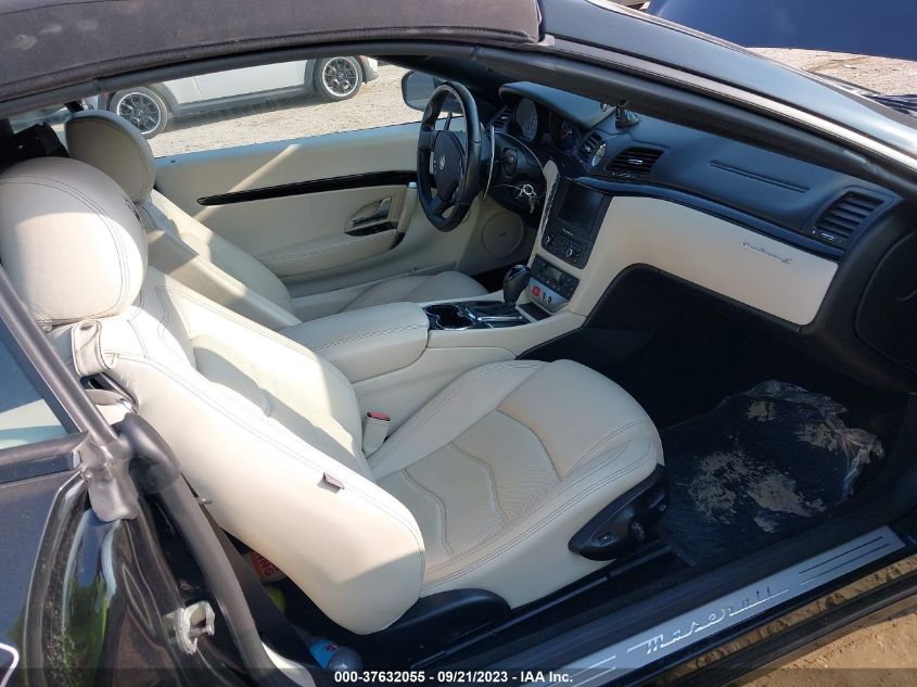 2014 MASERATI GRANTURISMO CONVERTIBLE ZAM45MMA1E0077010