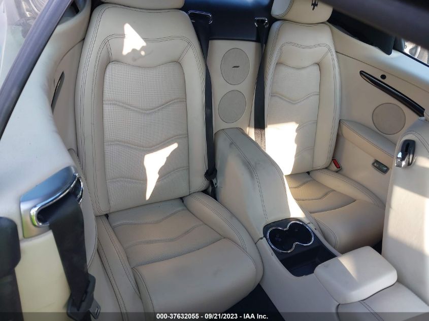 2014 MASERATI GRANTURISMO CONVERTIBLE ZAM45MMA1E0077010