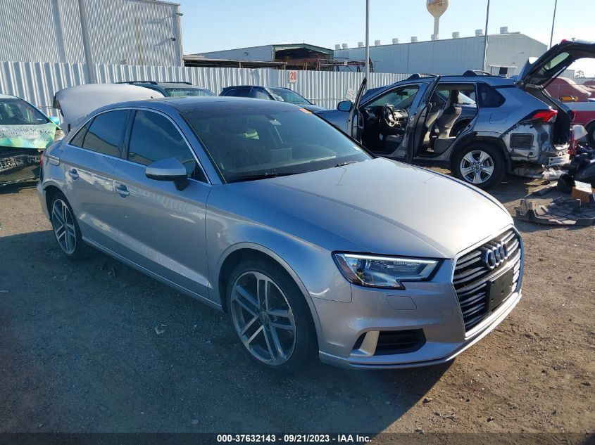 2019 AUDI A3 SEDAN PREMIUM/TITANIUM PREMIUM - WAUAUGFF8KA073818