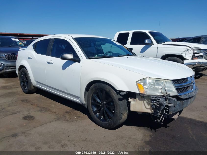 2013 DODGE AVENGER SE V6 - 1C3CDZAG7DN508996