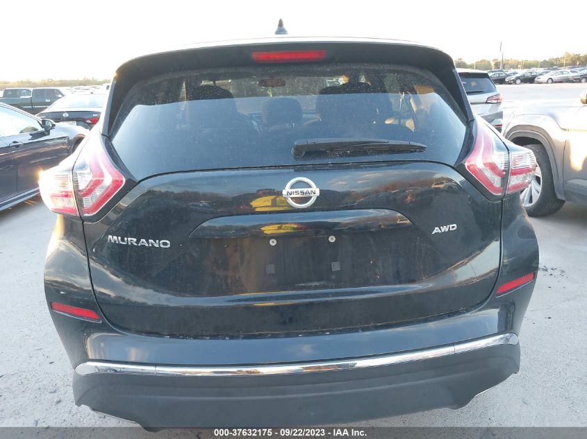 2018 NISSAN MURANO S - 5N1AZ2MH9JN159380