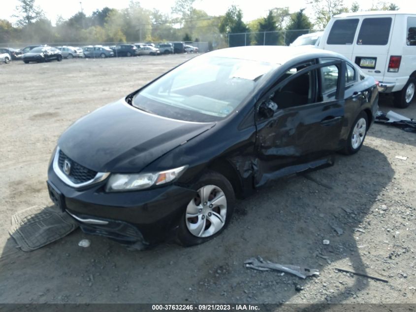 2015 HONDA CIVIC SEDAN LX - 19XFB2F53FE222857