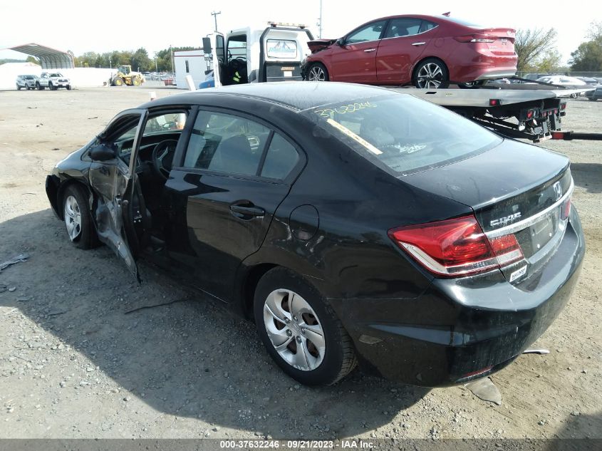 2015 HONDA CIVIC SEDAN LX - 19XFB2F53FE222857