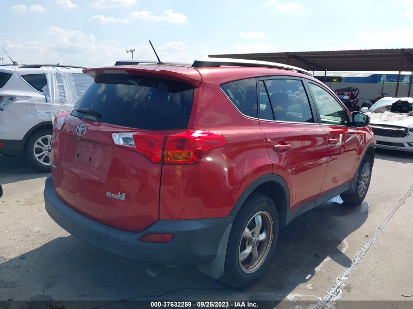 2014 TOYOTA RAV4 LE - JTMZFREV4EJ019053