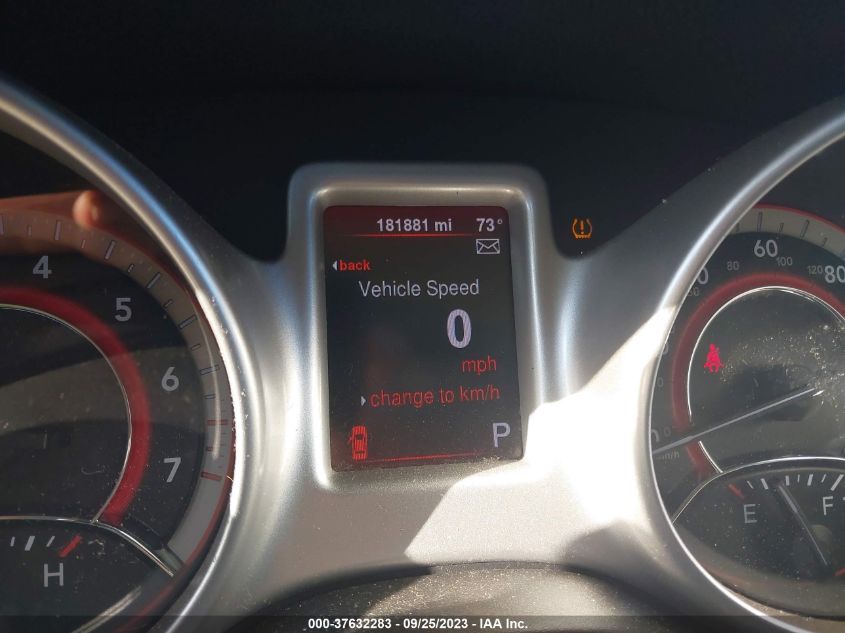 2013 DODGE JOURNEY SXT - 3C4PDCBG4DT570588
