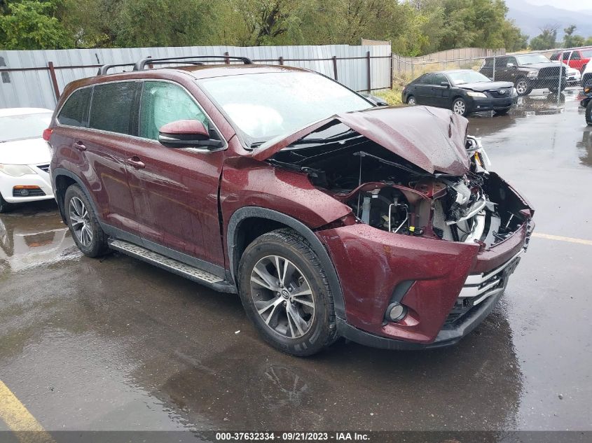 2019 TOYOTA HIGHLANDER LE - 5TDBZRFH4KS714147