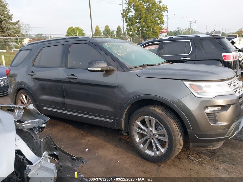 VIN 1FM5K8D82JGC53713 2018 FORD EXPLORER XLT