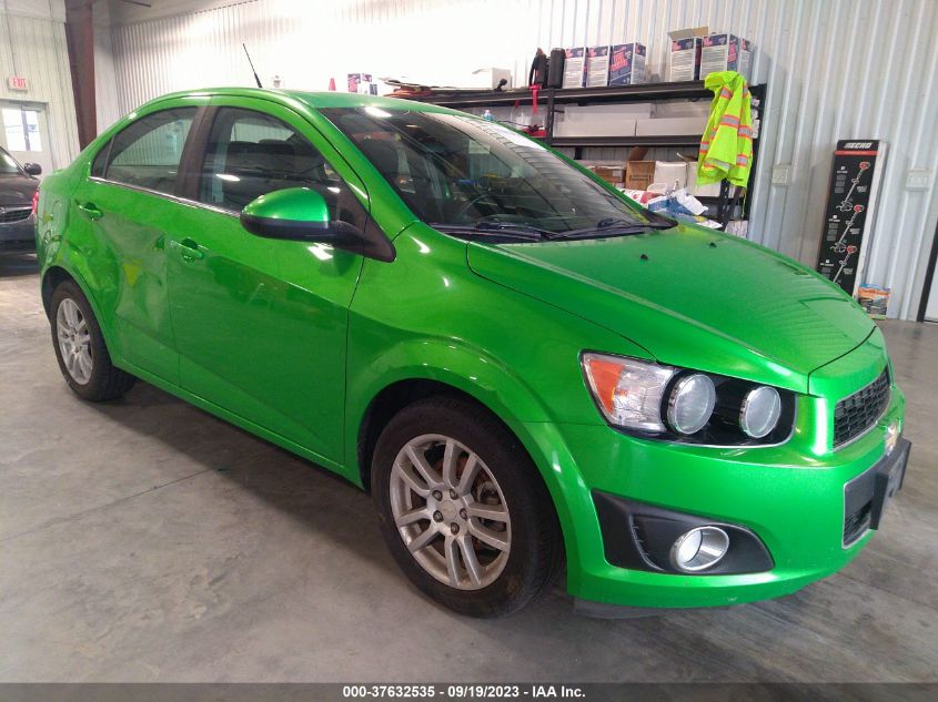 2014 CHEVROLET SONIC LT - 1G1JD5SHXE4227357
