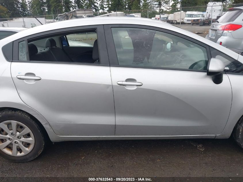 2013 KIA RIO LX - KNADM4A3XD6164815