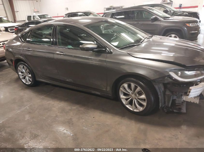 2015 CHRYSLER 200 S - 1C3CCCBB7FN745882