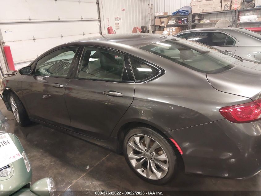 2015 CHRYSLER 200 S - 1C3CCCBB7FN745882