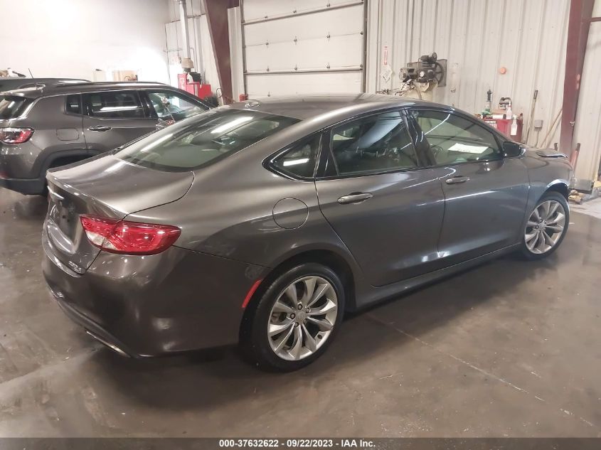 2015 CHRYSLER 200 S - 1C3CCCBB7FN745882