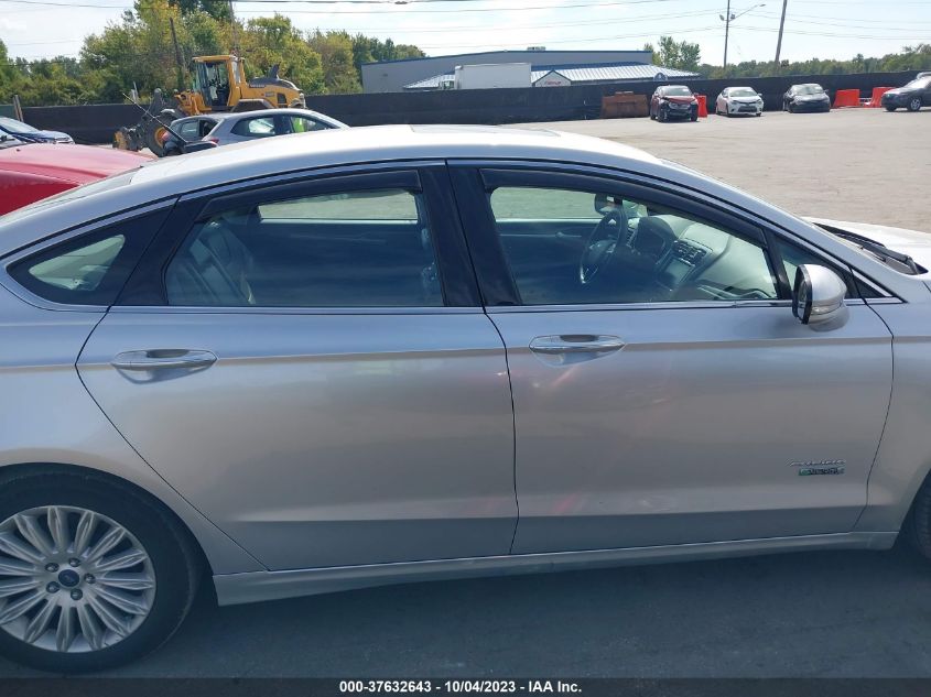 2014 FORD FUSION ENERGI TITANIUM - 3FA6P0SU2ER253419