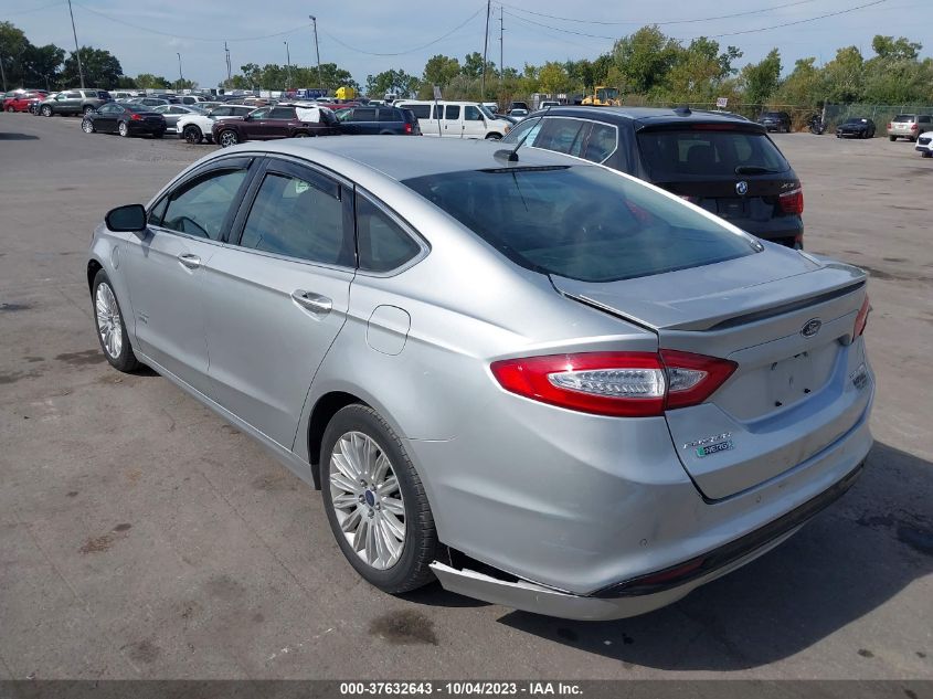 2014 FORD FUSION ENERGI TITANIUM - 3FA6P0SU2ER253419