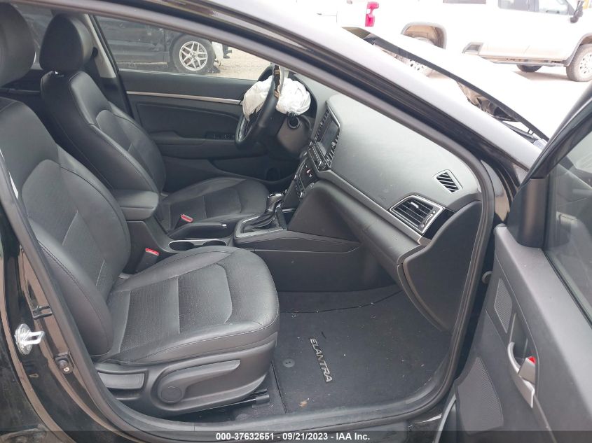 2018 HYUNDAI ELANTRA LIMITED - KMHD84LF3JU646155