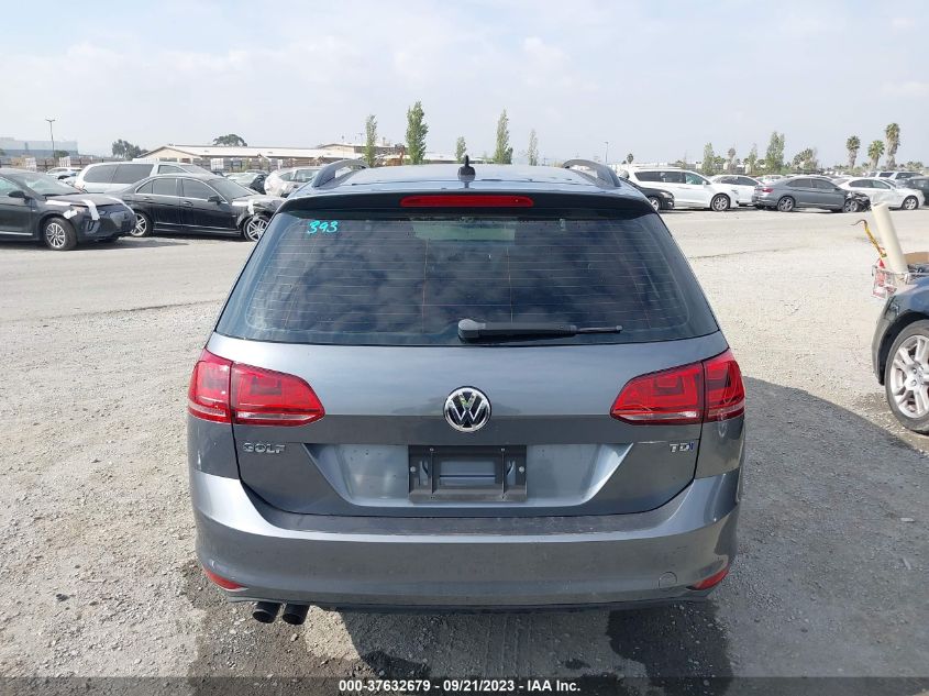 2015 VOLKSWAGEN GOLF SPORTWAGEN TDI S 3VWCA7AU1FM515628