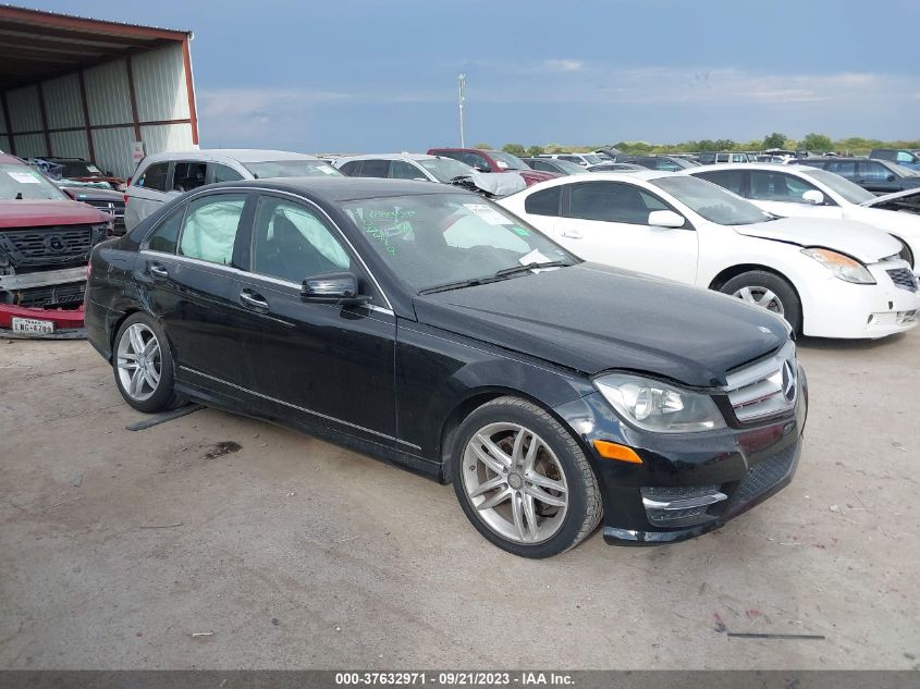 2013 MERCEDES-BENZ C-CLASS C 250 - WDDGF4HBXDG103214