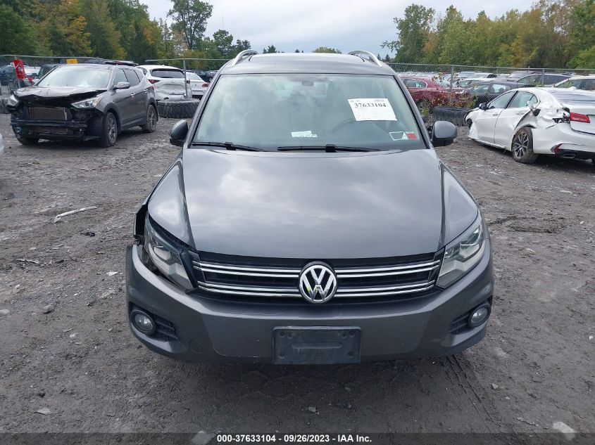 2013 VOLKSWAGEN TIGUAN SEL - WVGBV3AX3DW596226