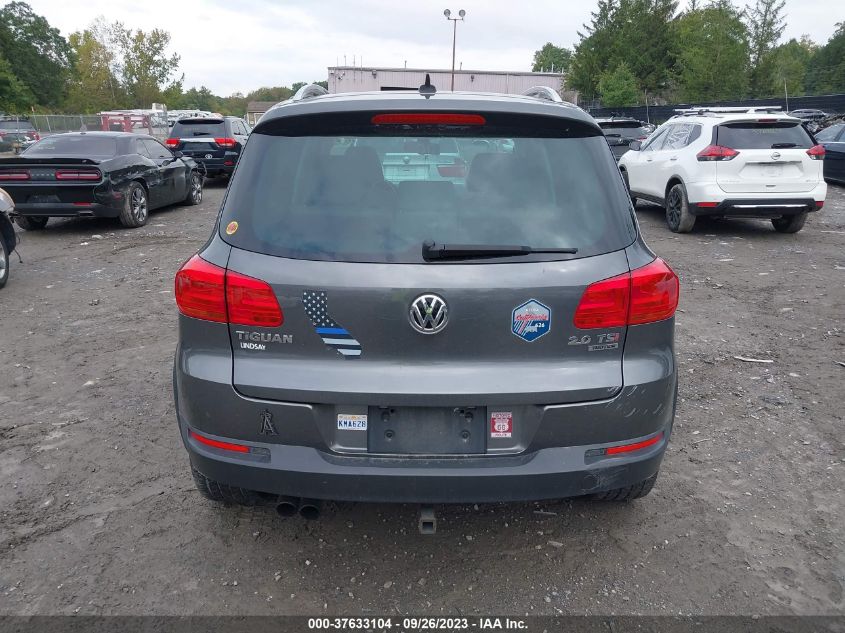 2013 VOLKSWAGEN TIGUAN SEL - WVGBV3AX3DW596226