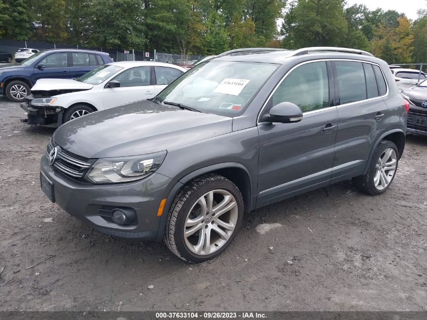 2013 VOLKSWAGEN TIGUAN SEL - WVGBV3AX3DW596226