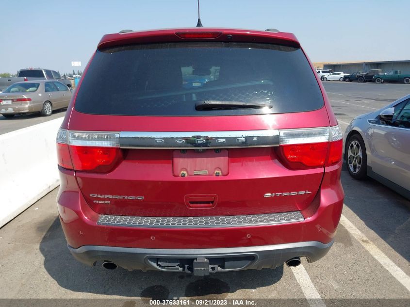 2013 DODGE DURANGO CITADEL - 1C4SDJET1DC698080