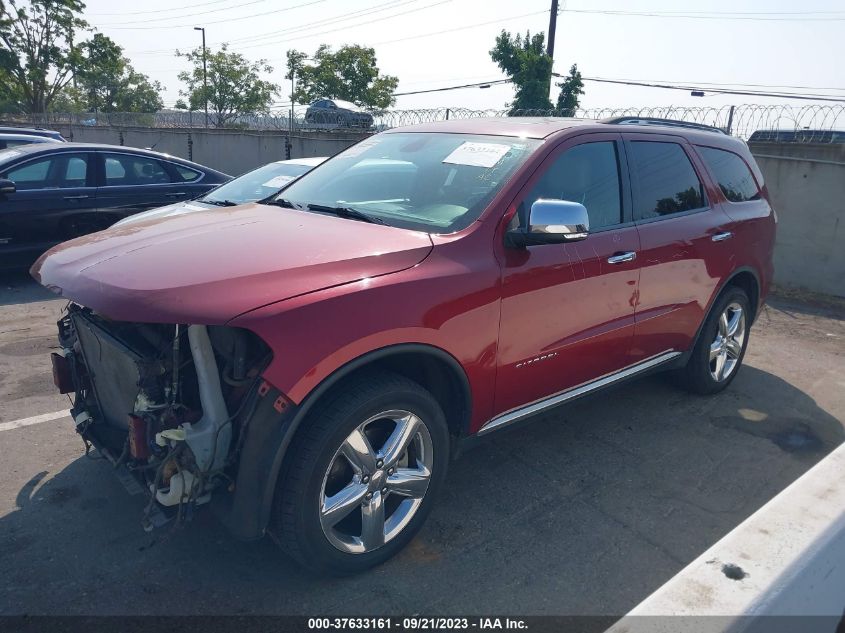 2013 DODGE DURANGO CITADEL - 1C4SDJET1DC698080