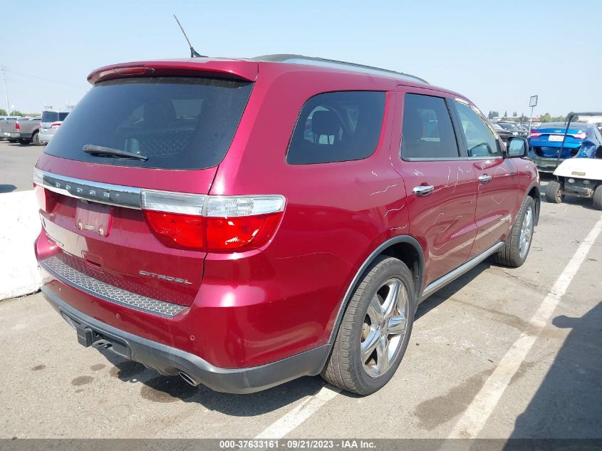 2013 DODGE DURANGO CITADEL - 1C4SDJET1DC698080