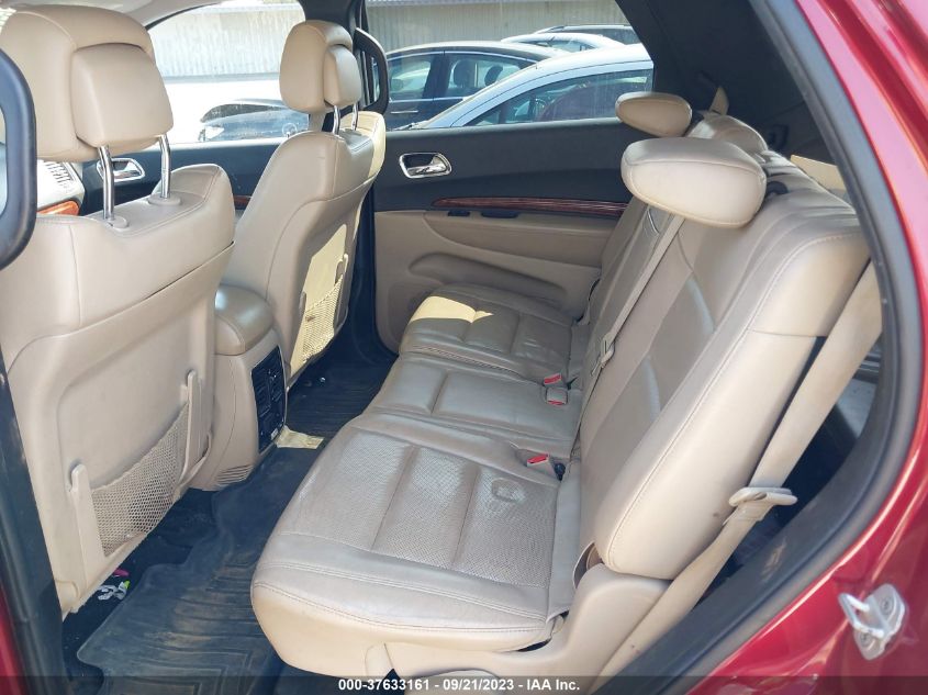 2013 DODGE DURANGO CITADEL - 1C4SDJET1DC698080