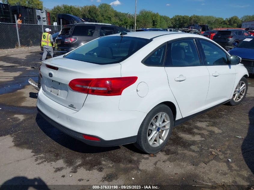 2016 FORD FOCUS SE - 1FADP3F21GL305772