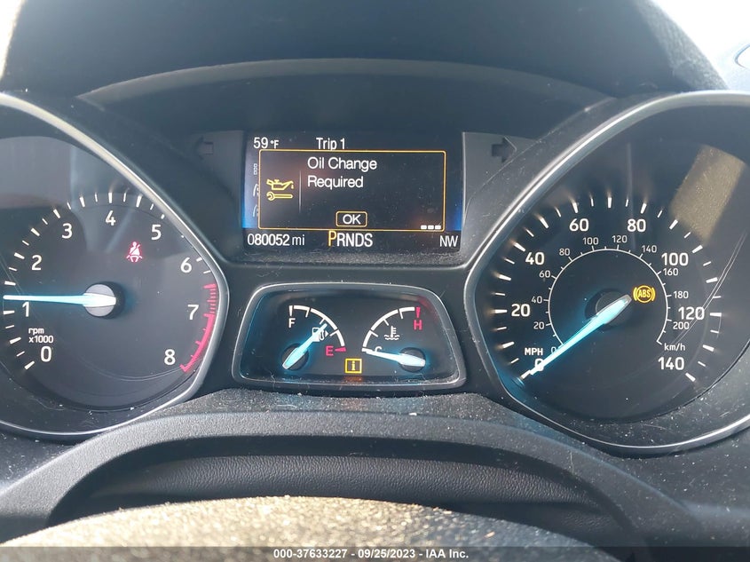 VIN 1FMCU0F76HUE23977 2017 FORD ESCAPE S