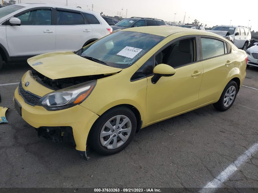 2016 KIA RIO LX - KNADM4A32G6648160