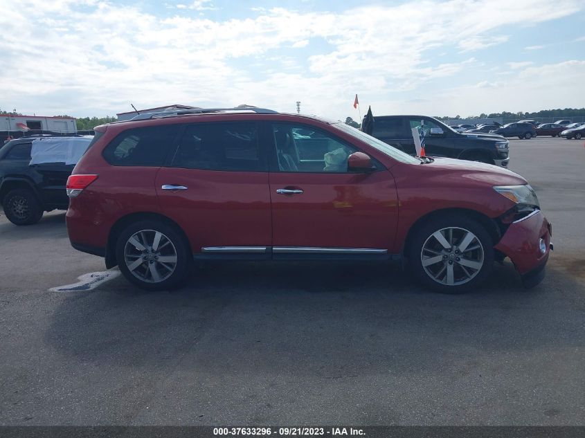 2015 NISSAN PATHFINDER PLATINUM - 5N1AR2MM1FC643303