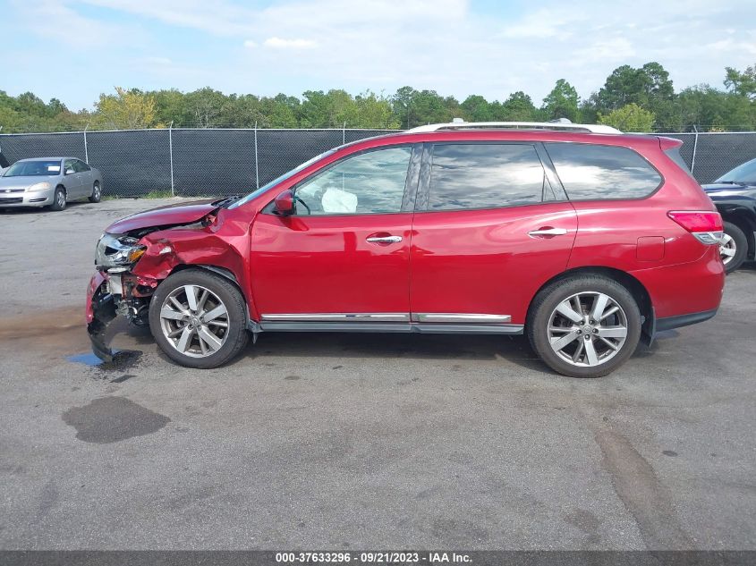 2015 NISSAN PATHFINDER PLATINUM - 5N1AR2MM1FC643303