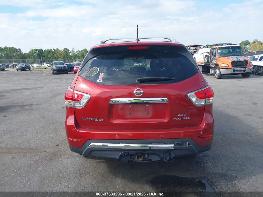 2015 NISSAN PATHFINDER PLATINUM - 5N1AR2MM1FC643303