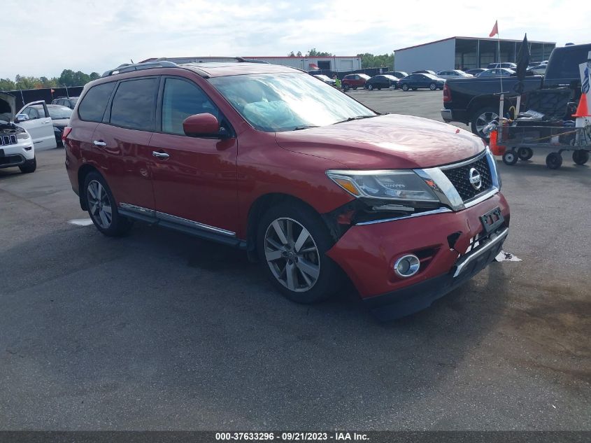 2015 NISSAN PATHFINDER PLATINUM - 5N1AR2MM1FC643303